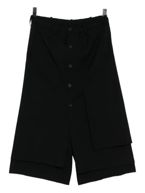 gabardine wrapped trousers by YOHJI YAMAMOTO