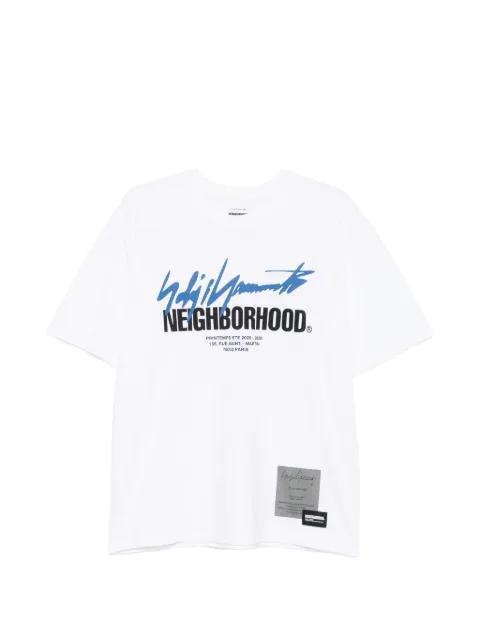 graphic-print T-shirt by YOHJI YAMAMOTO