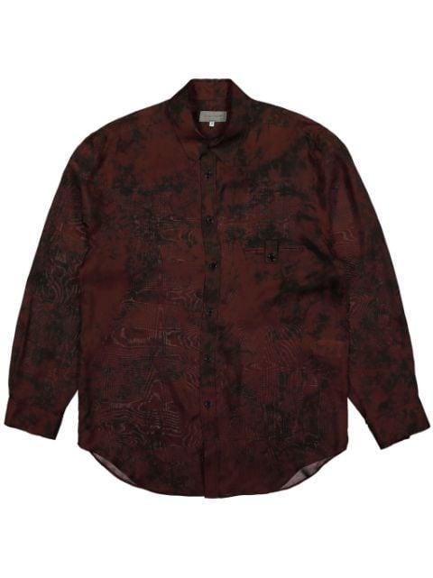 graphic-print shirt by YOHJI YAMAMOTO