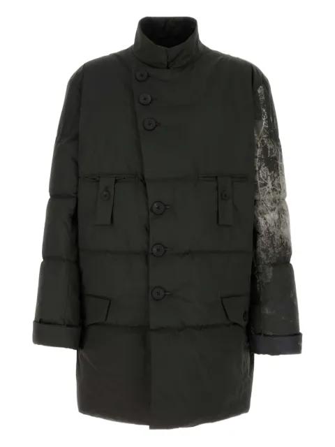 high-neck padded coat by YOHJI YAMAMOTO