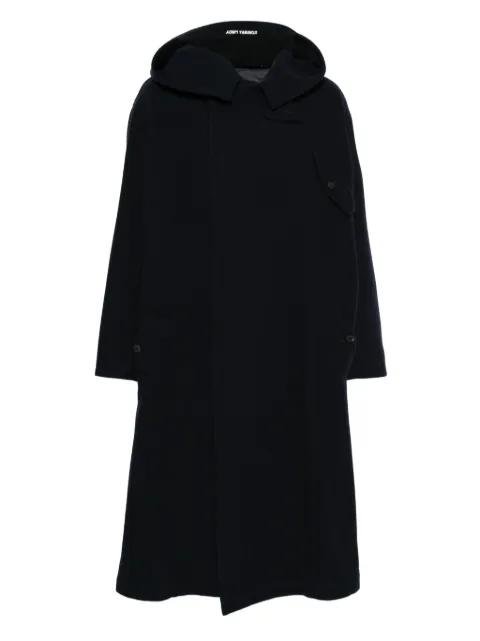 hoodied duffle coat by YOHJI YAMAMOTO