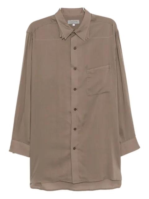 layered-collar shirt by YOHJI YAMAMOTO