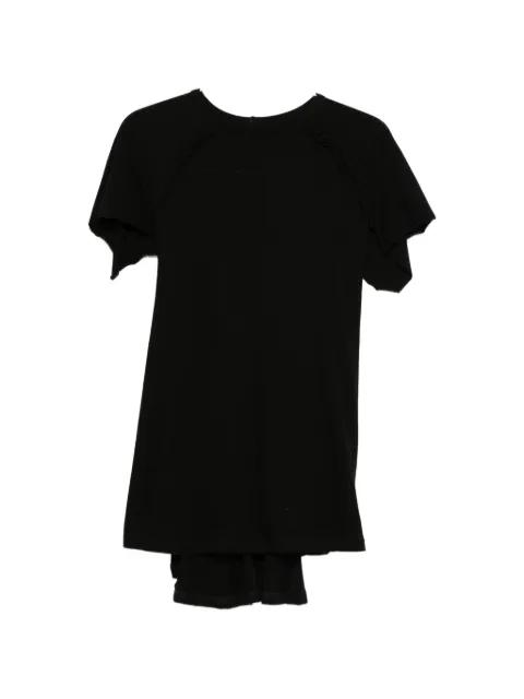 layered short-sleeve T-shirt by YOHJI YAMAMOTO