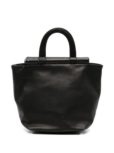 leather tote bag by YOHJI YAMAMOTO
