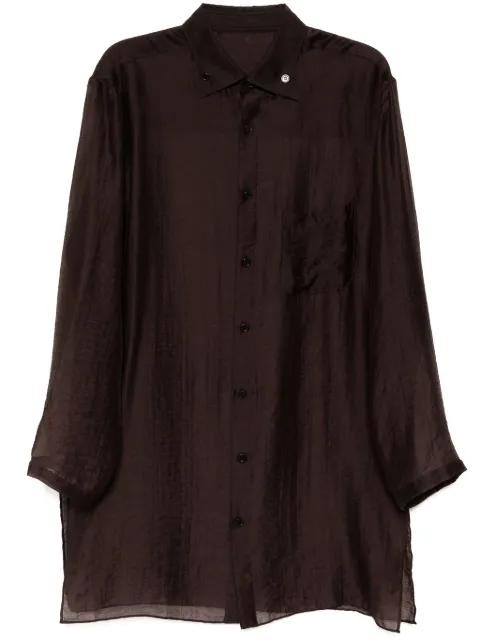long-sleeved shirt by YOHJI YAMAMOTO