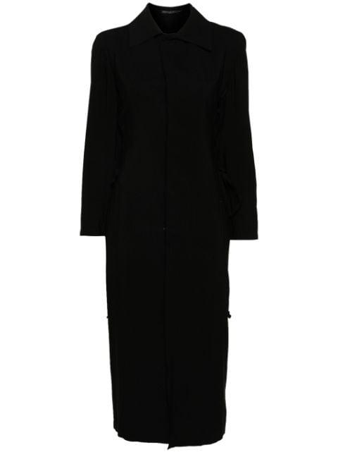 midi shirt dress by YOHJI YAMAMOTO