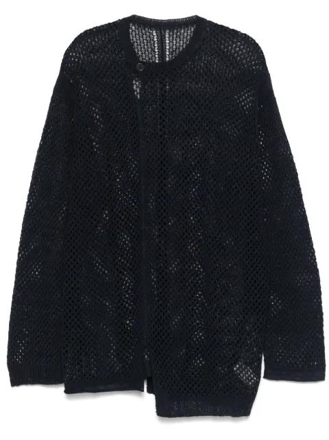 open-knit sweater by YOHJI YAMAMOTO