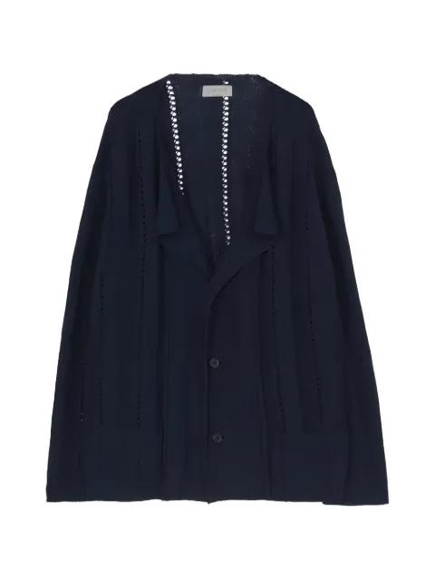 openwork cardigan by YOHJI YAMAMOTO