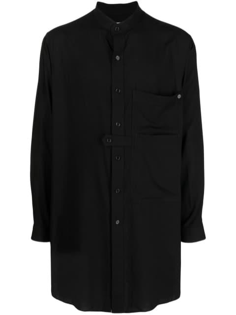 oversized long-sleeve shirt by YOHJI YAMAMOTO