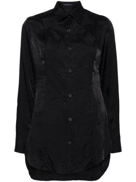 panelled crease shirt by YOHJI YAMAMOTO