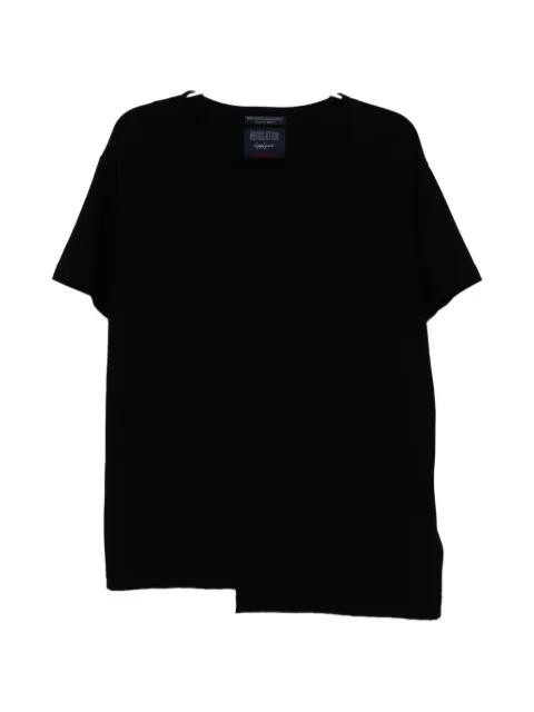 panelled short-sleeves T-shirt by YOHJI YAMAMOTO