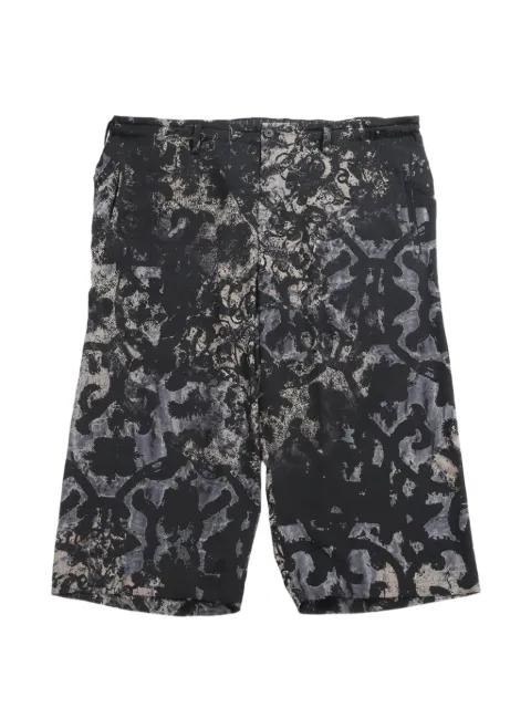 patterned trousers by YOHJI YAMAMOTO