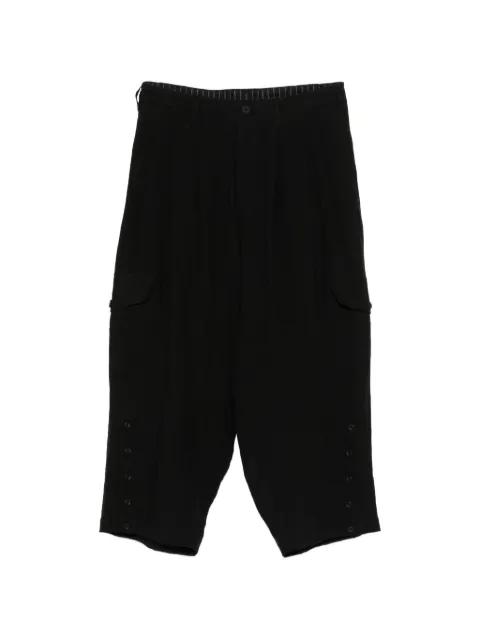 pleated cargo pants by YOHJI YAMAMOTO