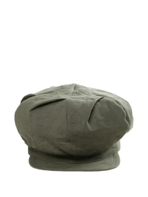 pleated newsboy hat by YOHJI YAMAMOTO
