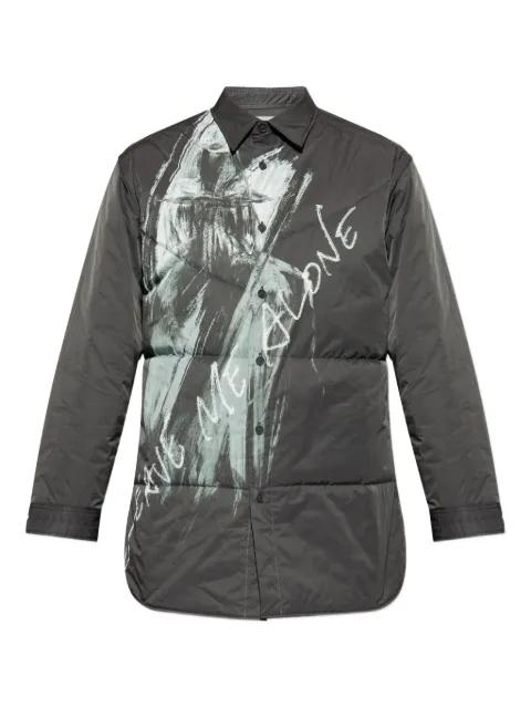 quilted overshirt by YOHJI YAMAMOTO