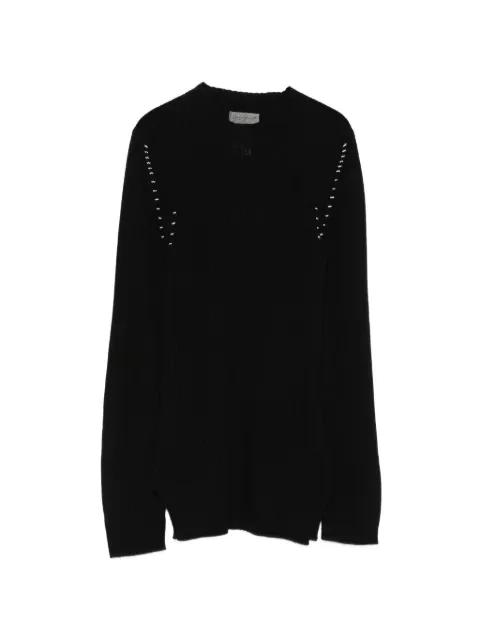ribbed sweater by YOHJI YAMAMOTO