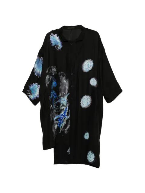 sea-creature printed jacket by YOHJI YAMAMOTO