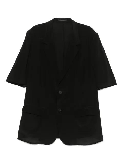 silk blazer by YOHJI YAMAMOTO