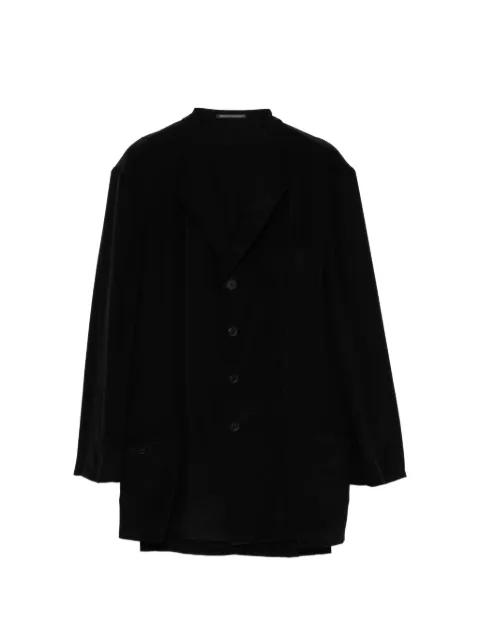 single-breasted blazer by YOHJI YAMAMOTO