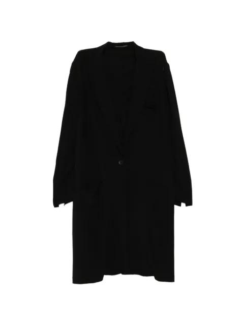 single-breasted notched-lapel jacket by YOHJI YAMAMOTO