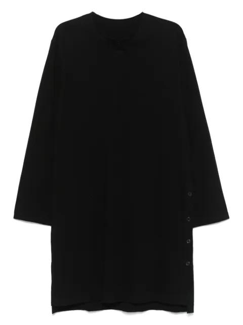 single-button T-shirt by YOHJI YAMAMOTO