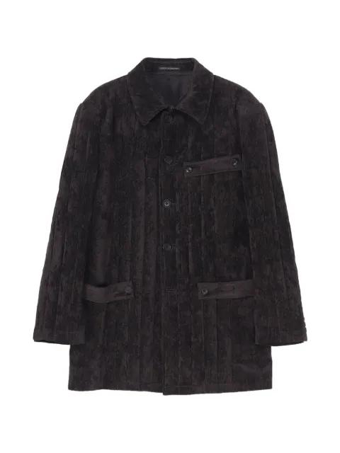 striped coat by YOHJI YAMAMOTO