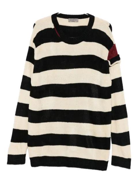 striped sweater by YOHJI YAMAMOTO