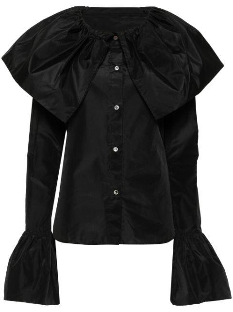 taffeta blouse by YOHJI YAMAMOTO