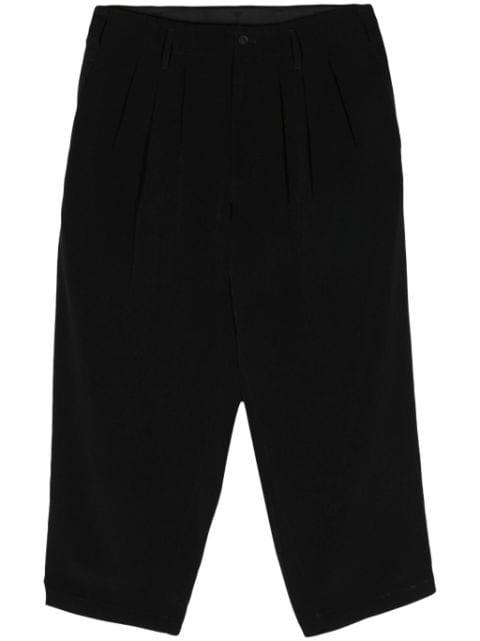 tailored tapered trousers by YOHJI YAMAMOTO