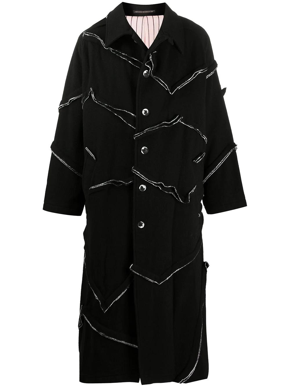 textured trim coat by YOHJI YAMAMOTO