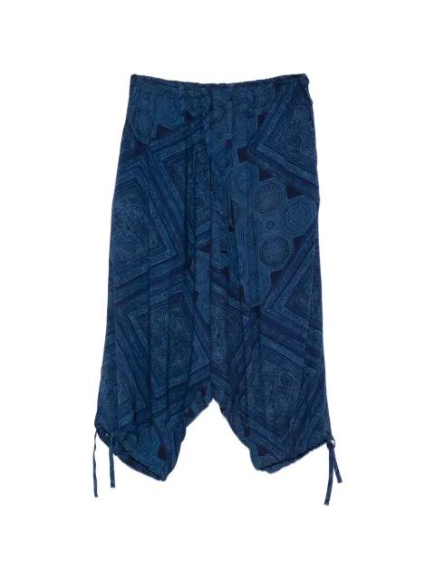 tie-fastening trousers by YOHJI YAMAMOTO