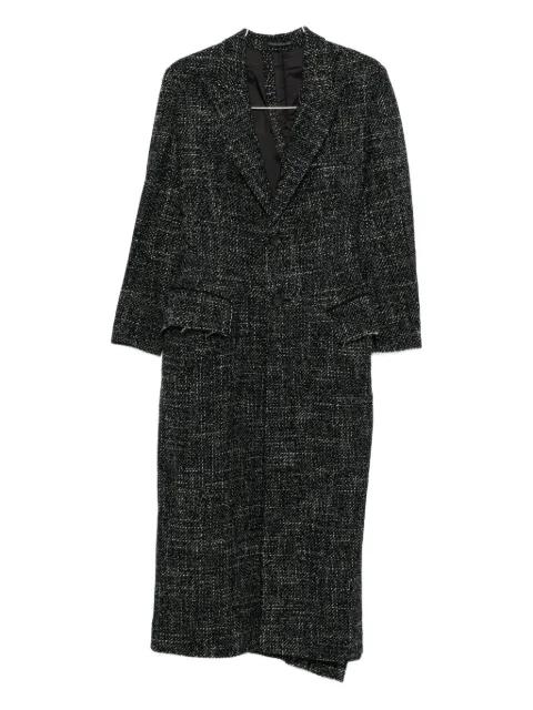 tweed coat by YOHJI YAMAMOTO