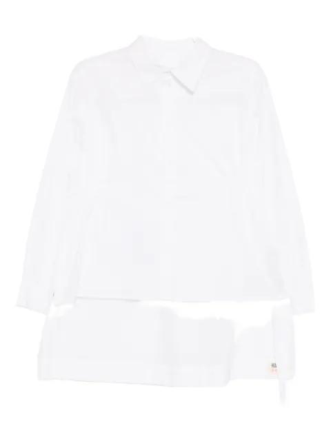 waist-gathered shirt by YOHJI YAMAMOTO
