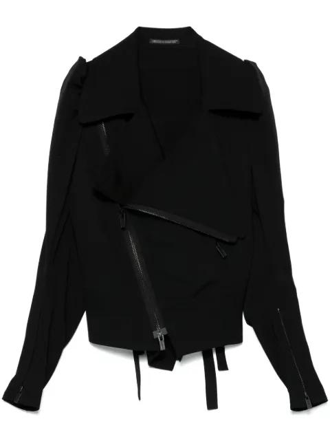 wool biker jacket by YOHJI YAMAMOTO