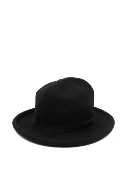 wool-felt fedora by YOHJI YAMAMOTO