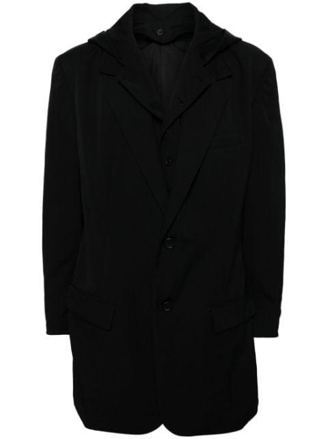 wool gabardine blazer by YOHJI YAMAMOTO