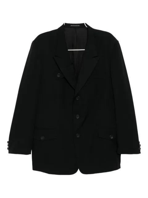 wool gabardine blazer by YOHJI YAMAMOTO