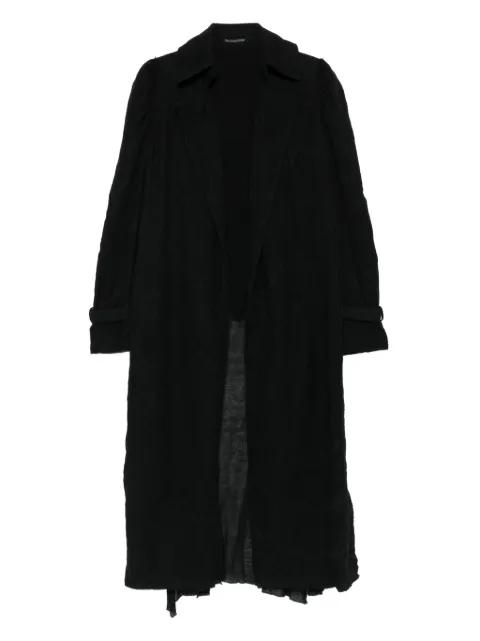 wool single-breasted coat by YOHJI YAMAMOTO