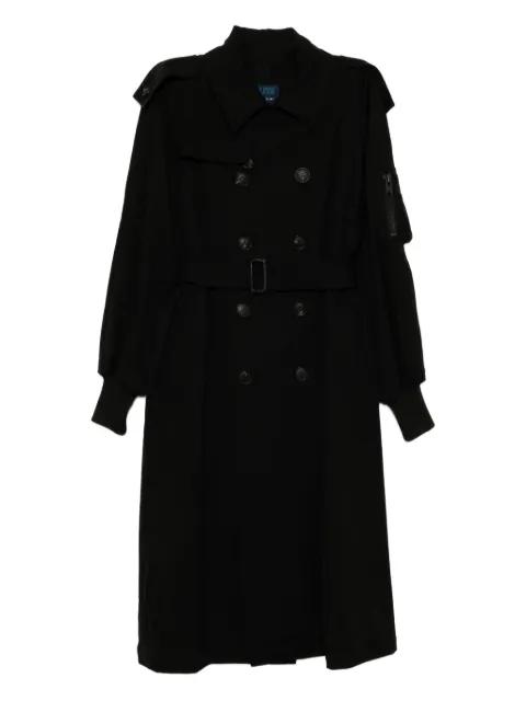 wool trench coat by YOHJI YAMAMOTO