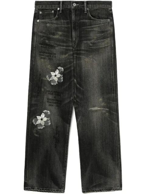 x Neighborhood Savage jeans by YOHJI YAMAMOTO