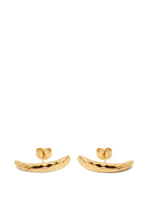 Arto hammered cuff stud earrings by YOJ