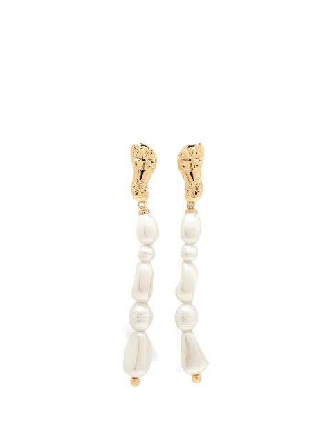 Eclo pearl earrings by YOJ