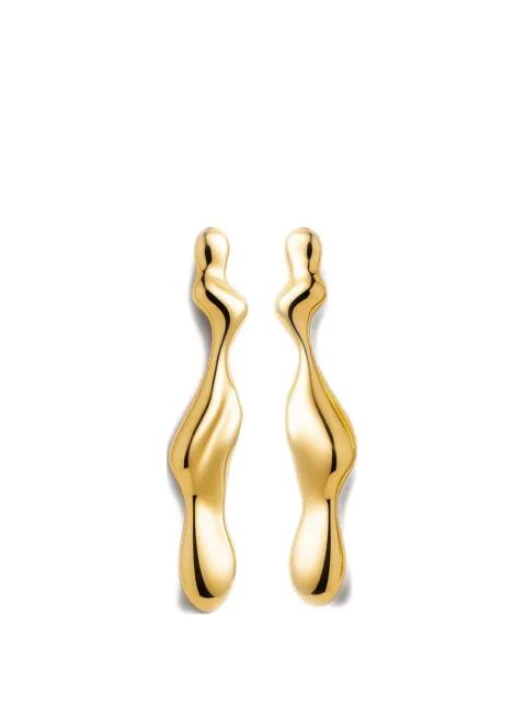 Magma drop earrings by YOJ