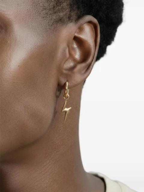 lightning-bolt hoop earring by YOJ