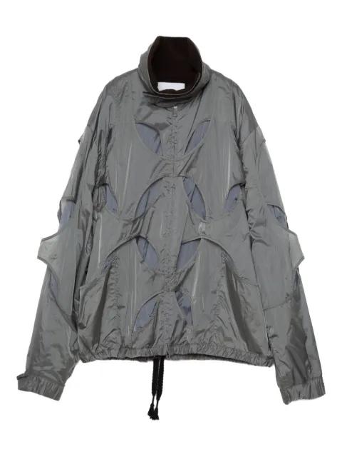 cut-out panelled jacket by YOSHIOKUBO