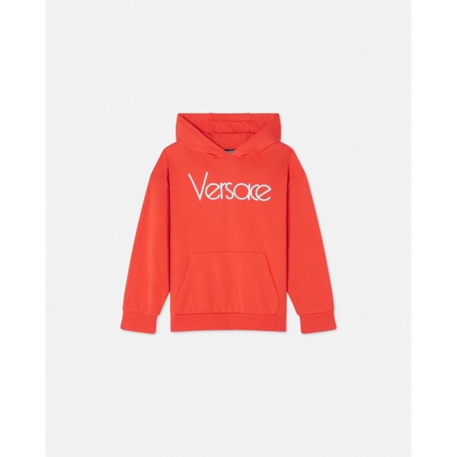Young Versace Boys Re-Edition Logo Hoodie by YOUNG VERSACE