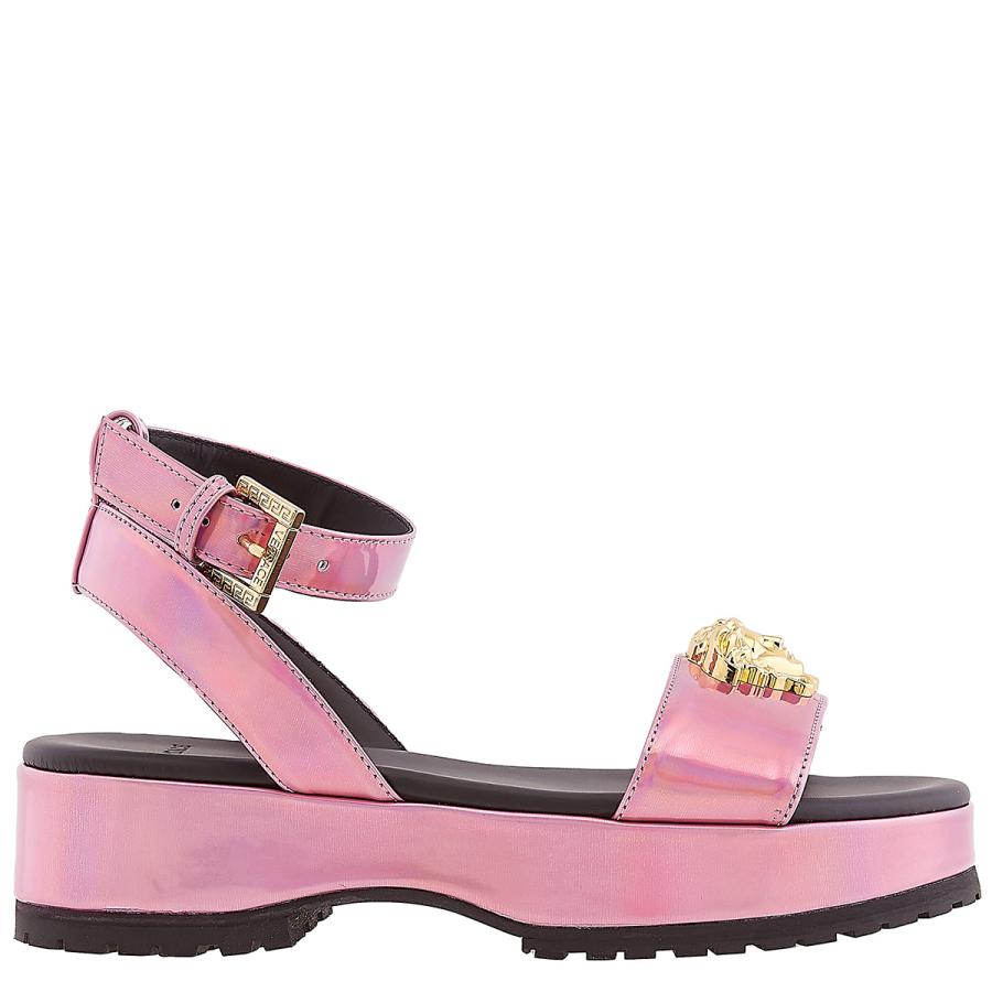 Young Versace Kids La Medusa Platform Sandals by YOUNG VERSACE