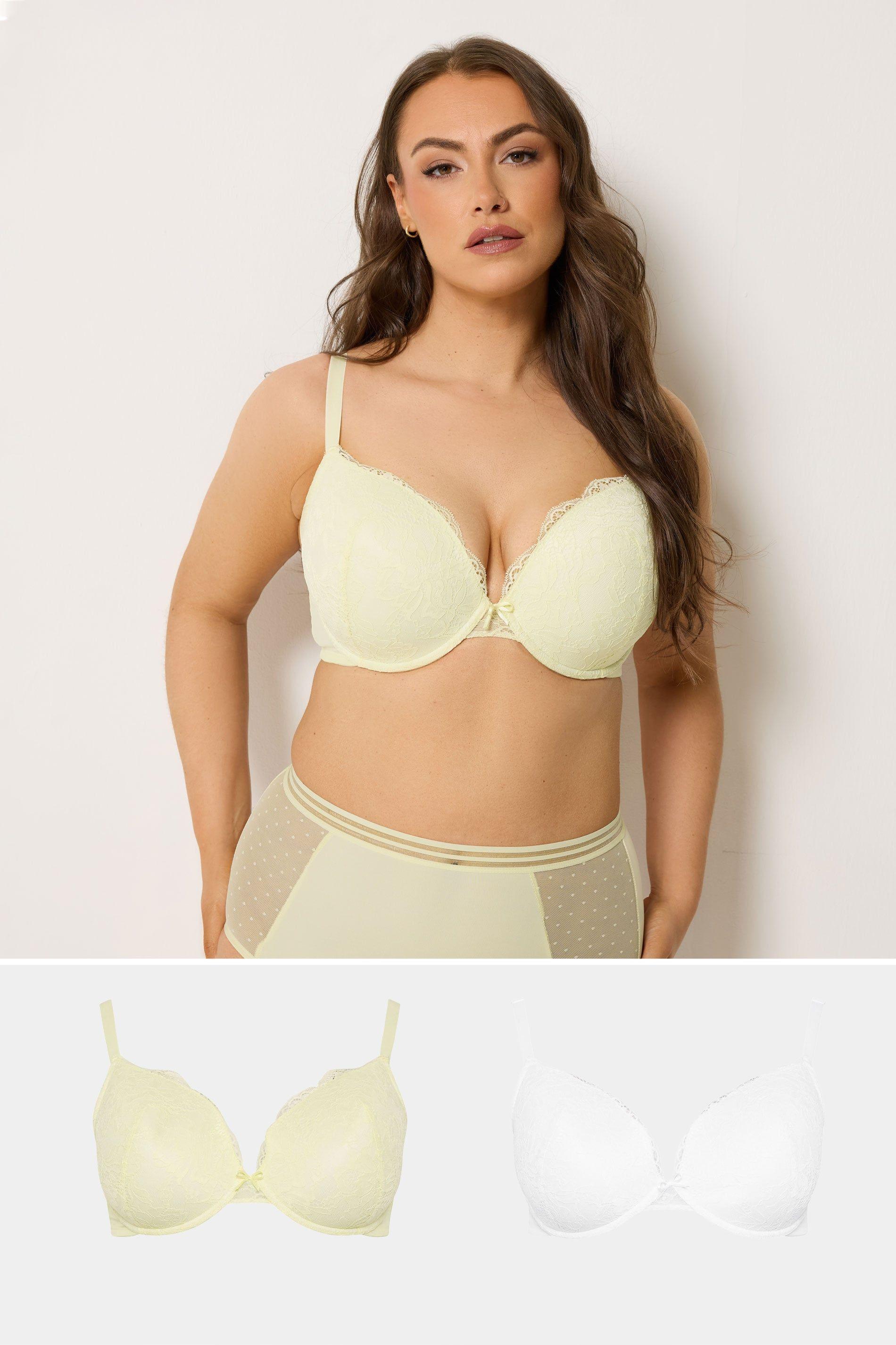 2 Pack T-Shirt Bras by YOURS