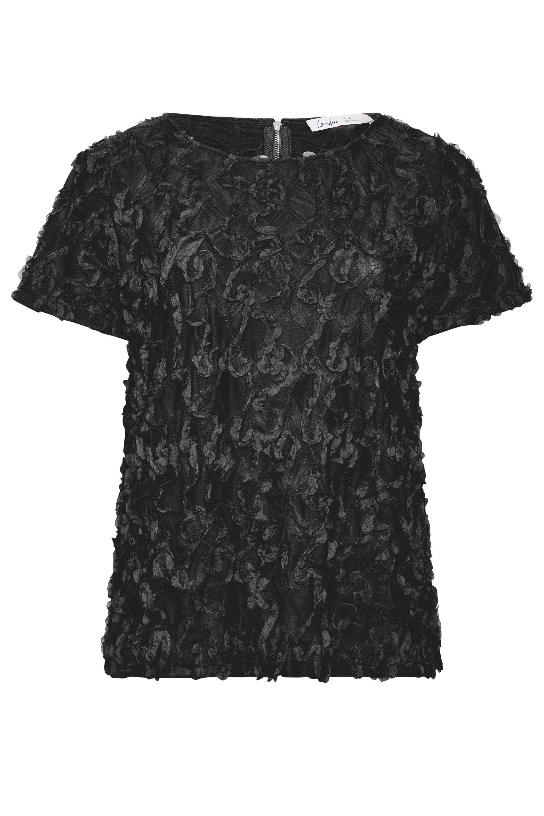 3D Abstract Top by YOURS