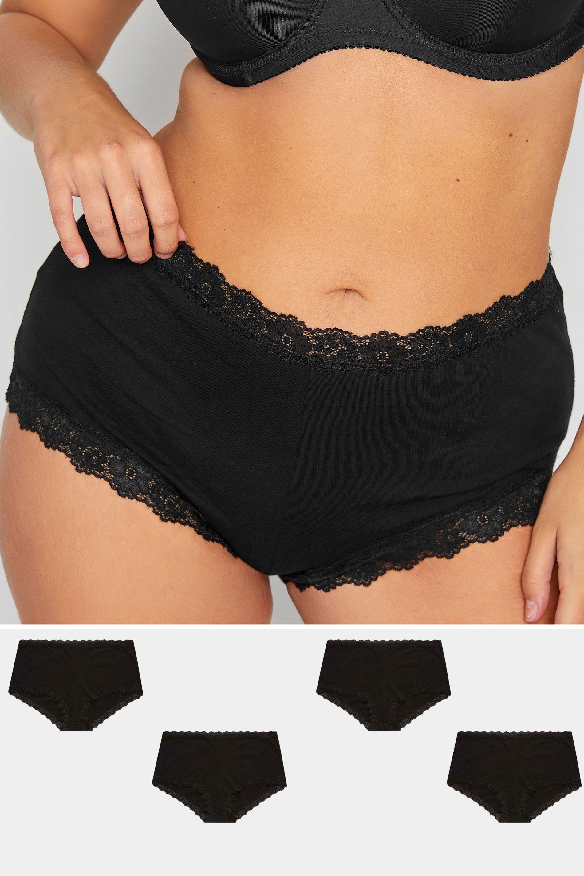4 Pack Knicker Shorts by YOURS